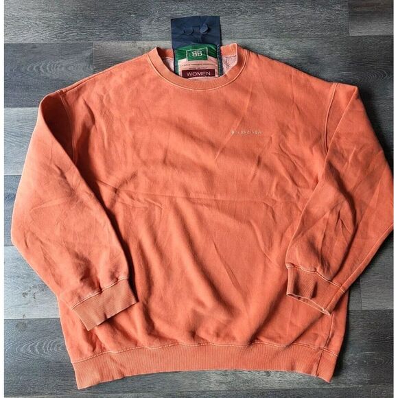Balenciaga Womens Archived‎ Spring Summer 18 SS18 Oversized Crewneck Sweater - Picture 1 of 9